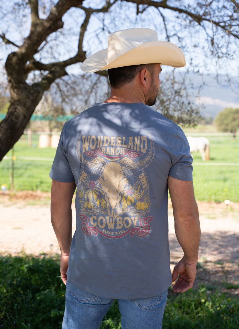Camiseta Cowboy azul TORO